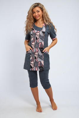 Костюм женский 361 серый